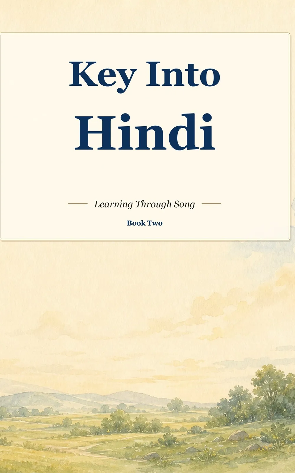 Key Into Hindi · Book 2